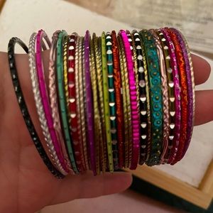 Beautiful Moroccan looking bangle bracelets